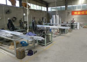 Automatic Aluminum Cycle Rim Production Line for India Customer